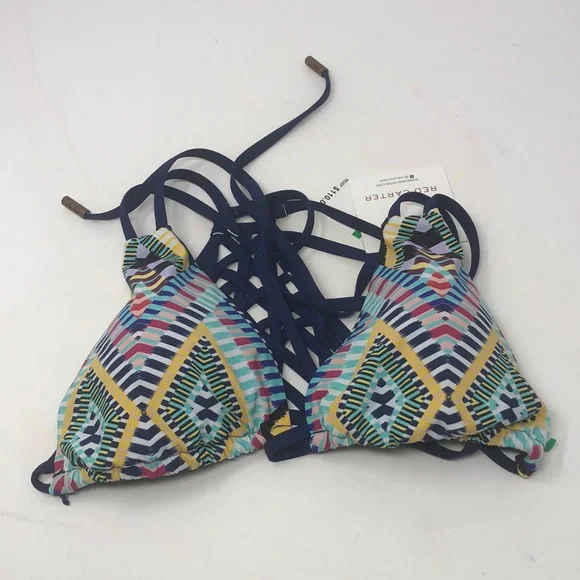 Red Carter Grand Bazaar Reversible Bikini - Picture 8 of 9